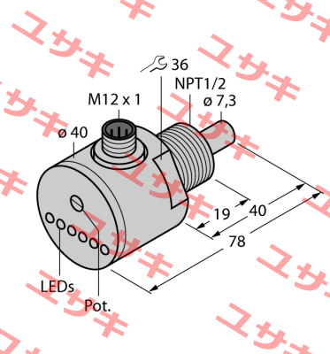 FCS-N1/2A4-AN8X-H1141 Turck
