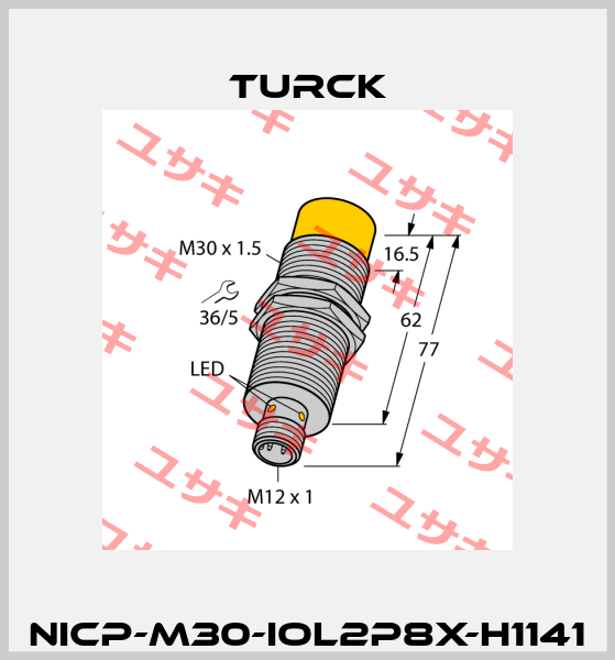 NICP-M30-IOL2P8X-H1141 Turck