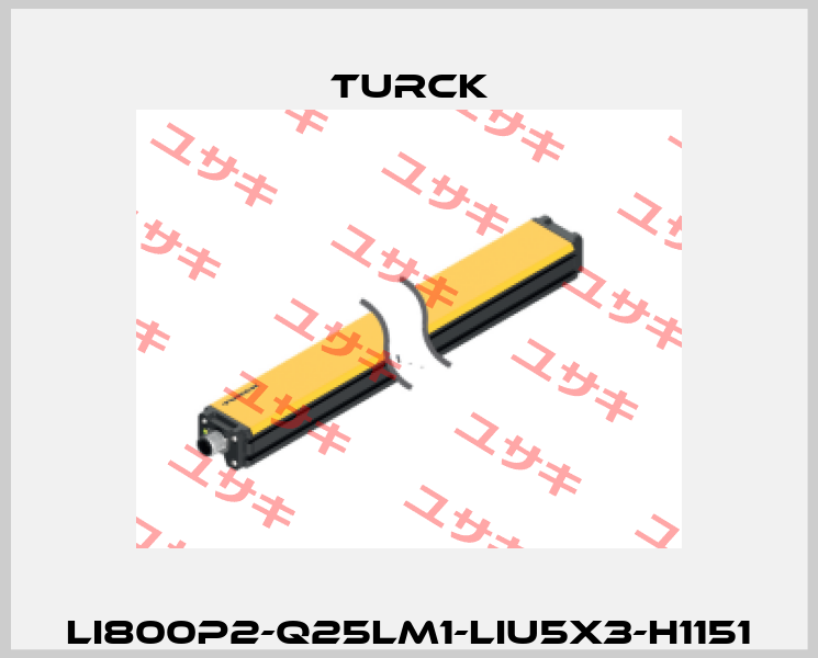 LI800P2-Q25LM1-LIU5X3-H1151 Turck