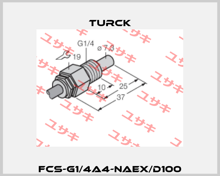 FCS-G1/4A4-NAEX/D100 Turck