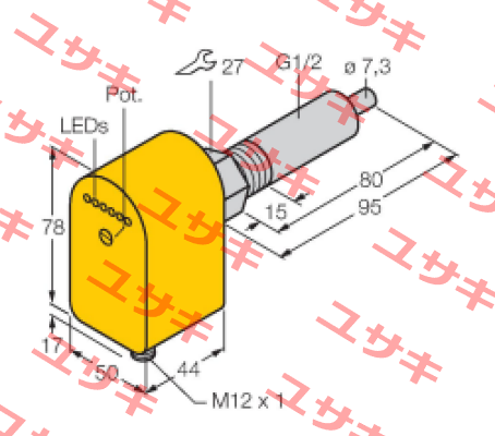 FCS-G1/2A4P-AP8X-H1141/L080 Turck