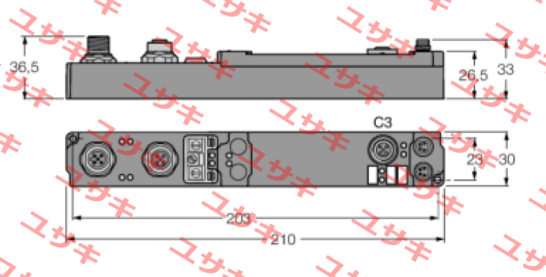 p/n: 6824447, Type: SDPB-10S-1003 Turck