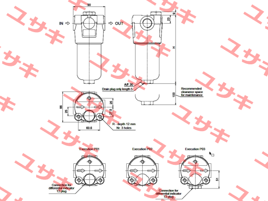 FMM-050-4-B-A-D-A06-N-P01 MP Filtri