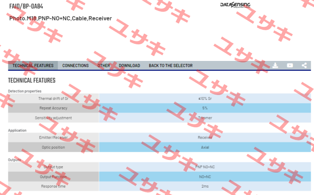 FAID/BP-0A84 Micro Detectors / Diell (now Datasensing)
