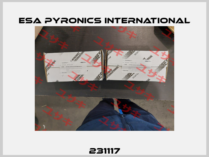 231117 ESA Pyronics International