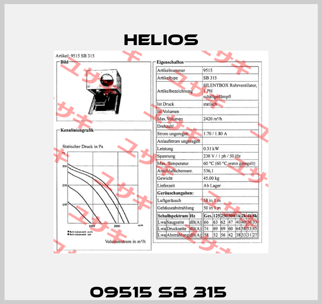 09515 SB 315  Helios