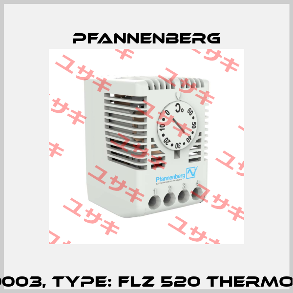 Art.No. 17111000003, Type: FLZ 520 THERMOSTAT  -20..+40°C Pfannenberg