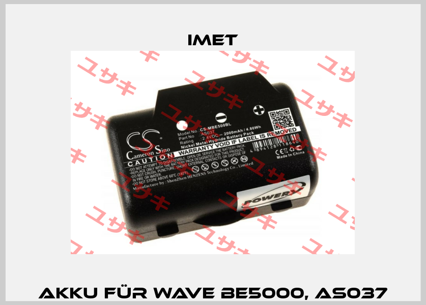 Akku für WAVE BE5000, AS037 IMET