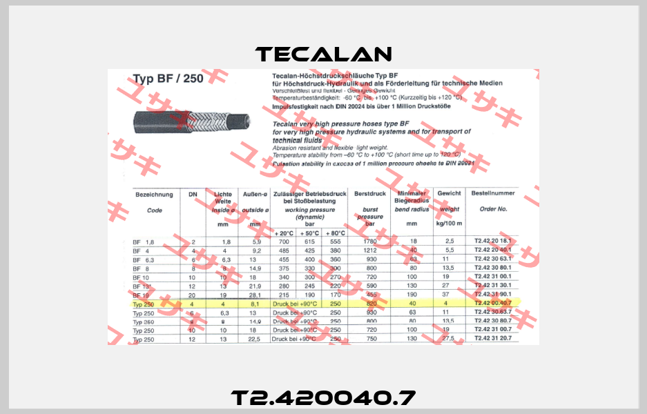 T2.420040.7 Tecalan