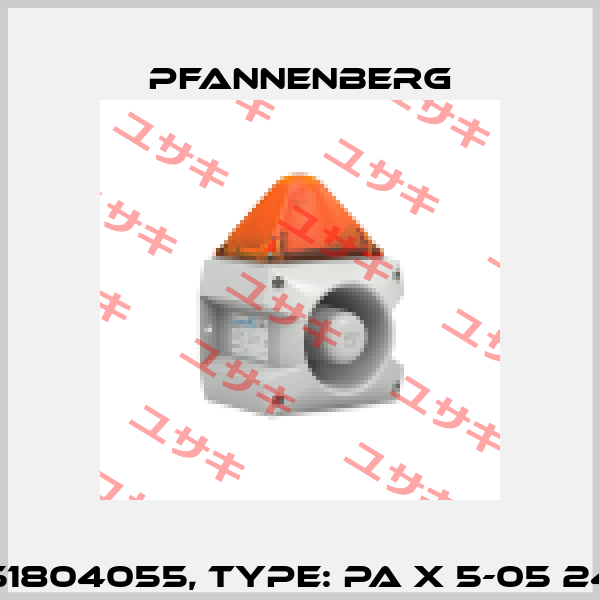 Art.No. 23351804055, Type: PA X 5-05 24 DC OR 7035 Pfannenberg