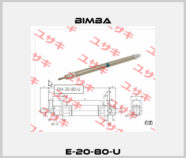 E-20-80-U Bimba