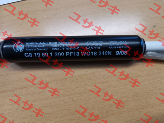 G08-19ST-33946 / G 08 19 0060 1 0200 PF18 WG18 00240N Hahn Gasfedern