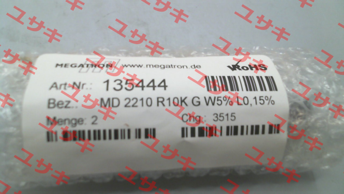 MD 2210 R10K G W5% L0,15% Megatron