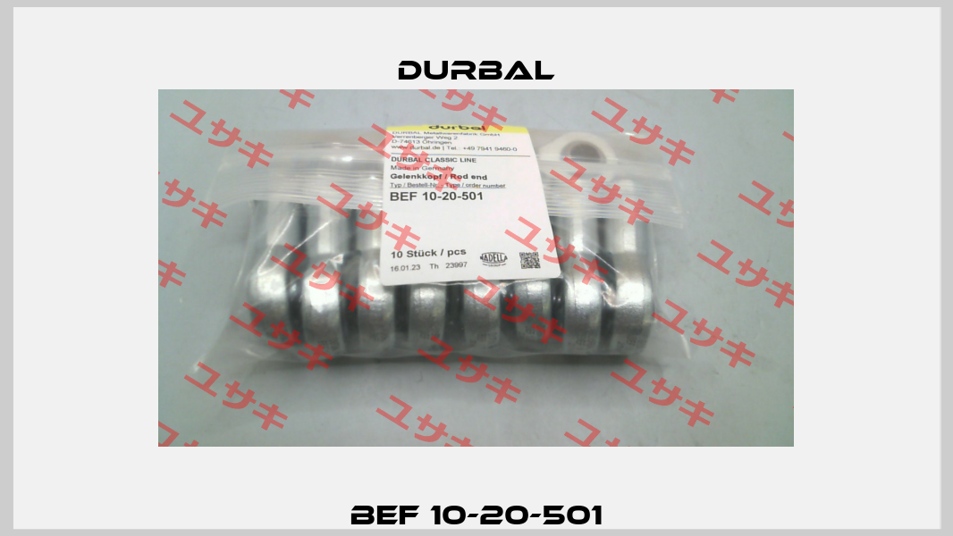 BEF 10-20-501 Durbal