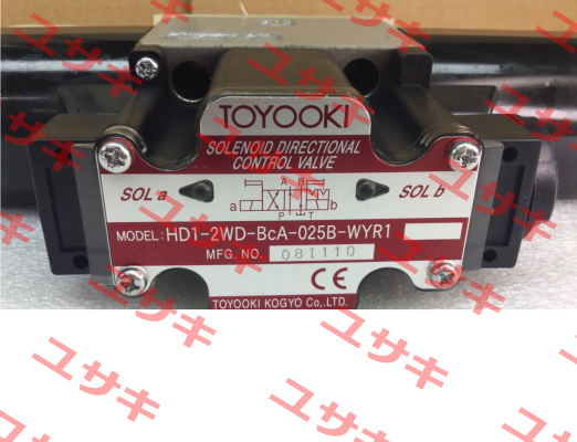 HD1-2WD-BCA-025B-WYR1 JTEKT FLUID POWER SYSTEMS CORPORATION (ex. Toyooki)