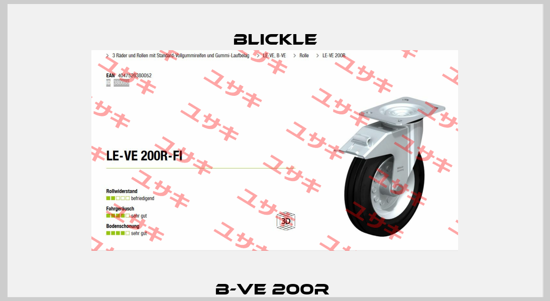 B-VE 200R  Blickle