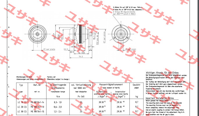 Typ LC 20CS  Enomoto Micro Pump