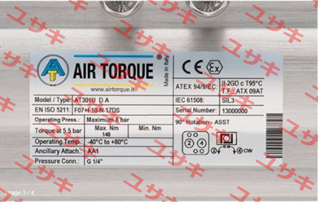 1 GD31A0-GS17E  Air Torque