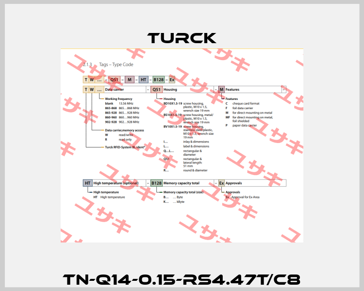 TN-Q14-0.15-RS4.47T/C8 Turck