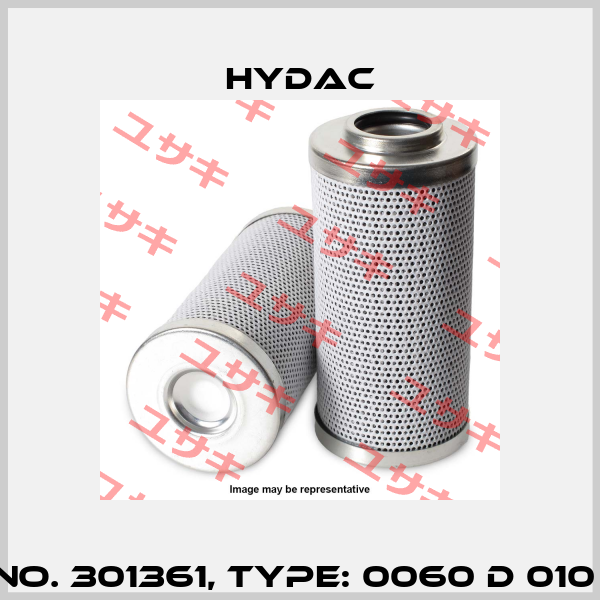 Mat No. 301361, Type: 0060 D 010 V /-V Hydac