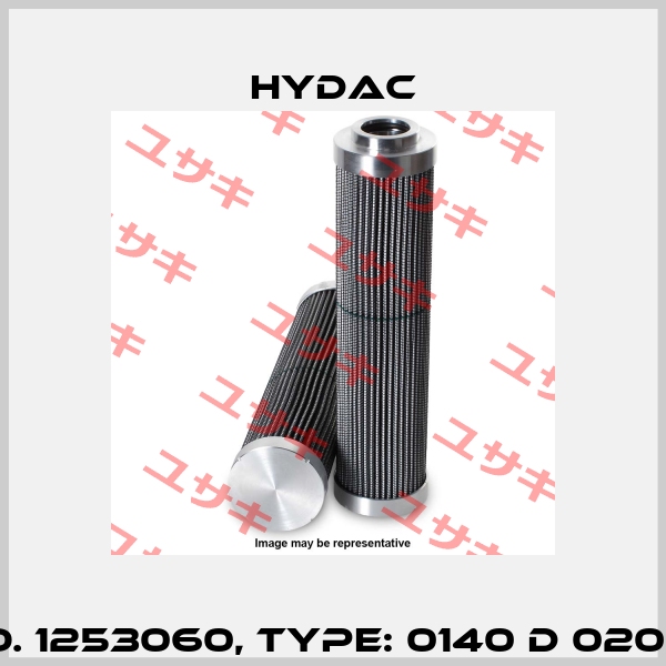 Mat No. 1253060, Type: 0140 D 020 BH4HC Hydac