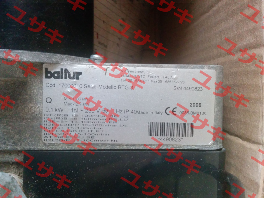 17000010 BTG 3  Baltur