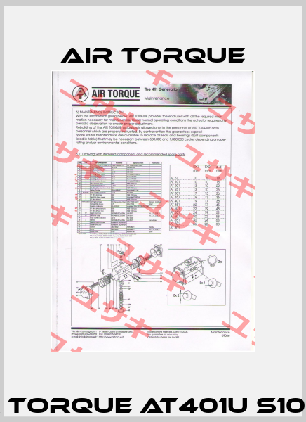 Position 5 for AIR TORQUE AT401U S10 F07F10-N-DS-22 AZ  Air Torque