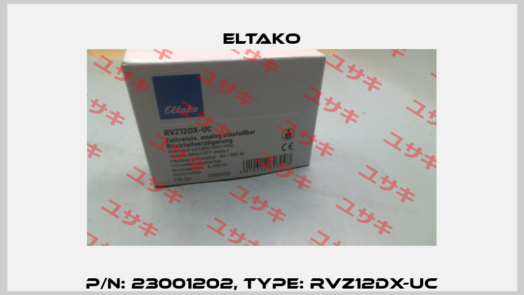 P/N: 23001202, Type: RVZ12DX-UC Eltako