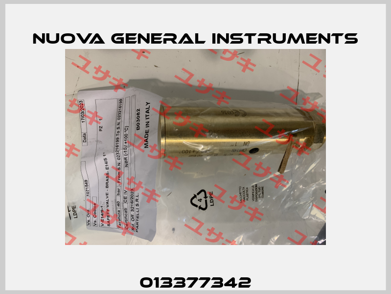 013377342 Nuova General Instruments