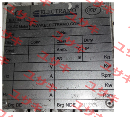 1L180M-4B5 obsolete replaced by  YX3-180M4  Electramo