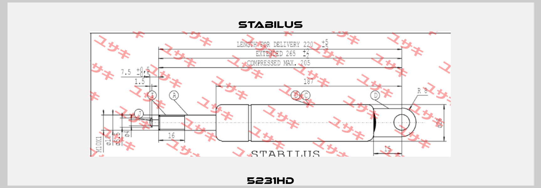 5231HD Stabilus