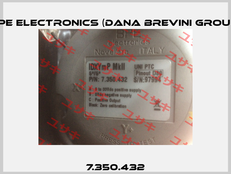 7.350.432 BPE Electronics (Dana Brevini Group)