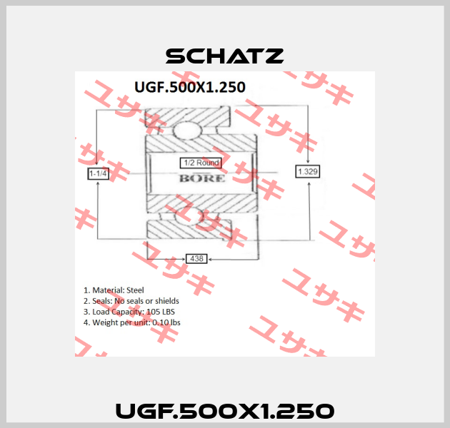 UGF.500X1.250 Schatz