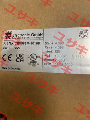 CEV582M-10108 / CEV582M*4096/409 TR Electronic