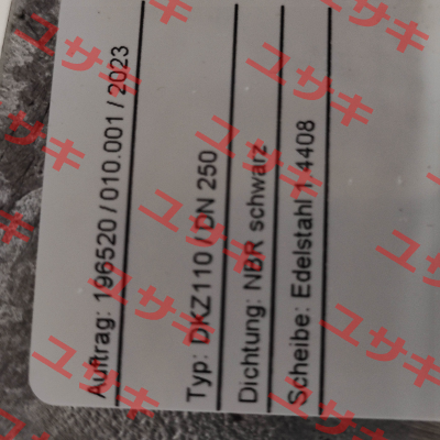 DKZ110 DN 250 WX 2000 Warex