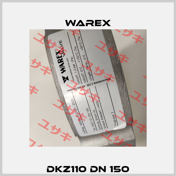 DKZ110 DN 150 Warex