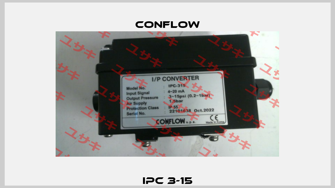 IPC 3-15 CONFLOW