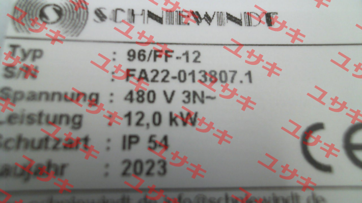 96/FF-12-480 Schniewindt