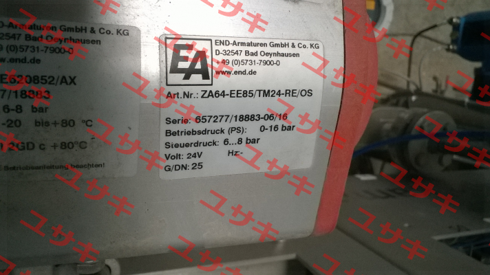 ZA64-EE85/TM24-RE/OS (OEM) End Armaturen