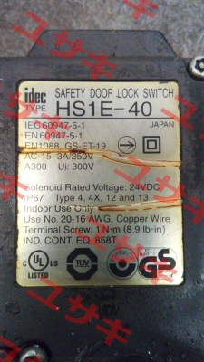 HS1E-40 Idec