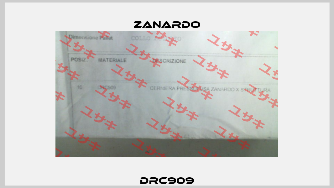 DRC909 ZANARDO