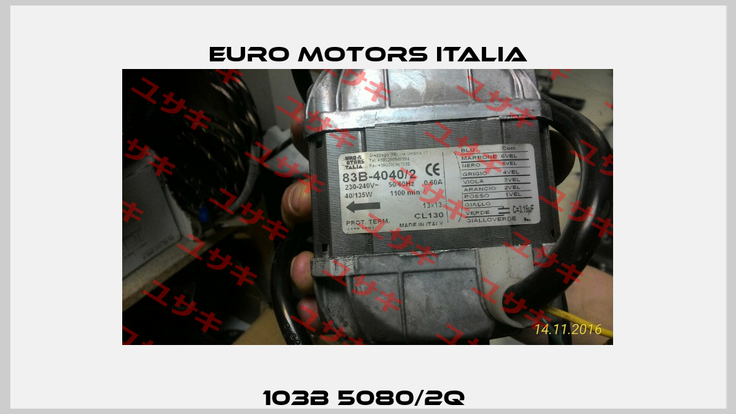 103B 5080/2Q  Euro Motors Italia