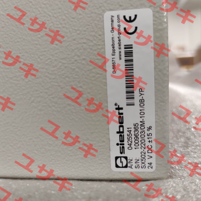 SX502-220/03/0M-101/0B-YP Siebert