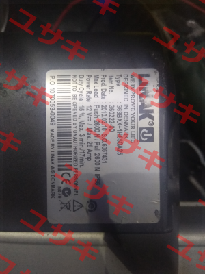 old code 3602230-00, new code 360223-03 Linak