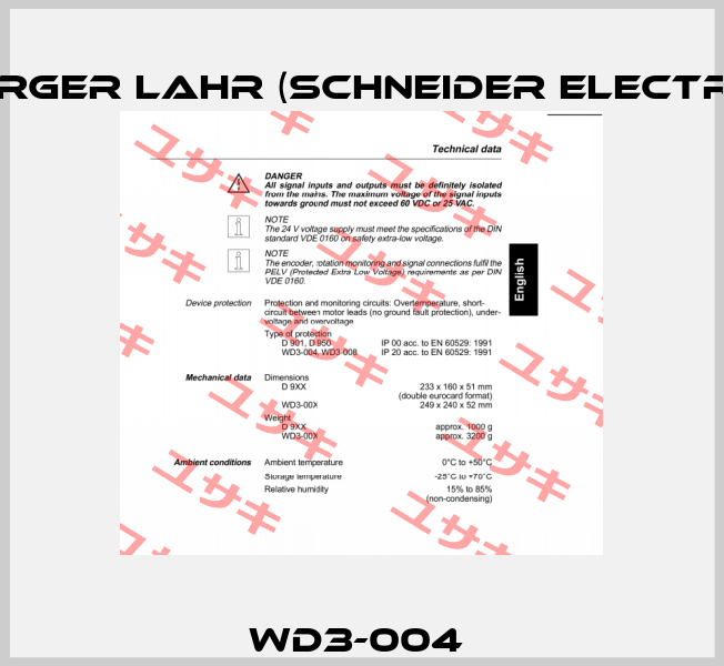 WD3-004  Berger Lahr (Schneider Electric)