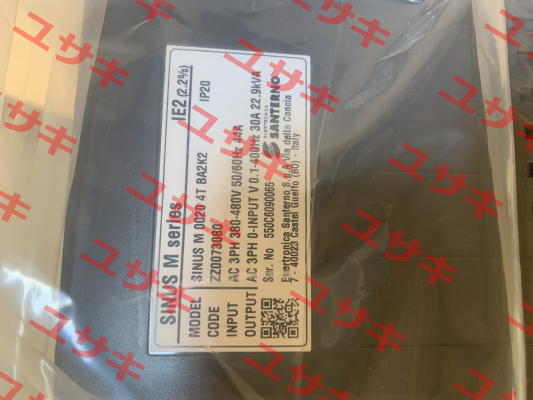 ZZ0073080 / SINUS M 0020 4T BA2K2 Santerno