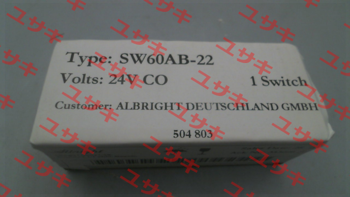 SW 60AB22/24V  504803 Albright