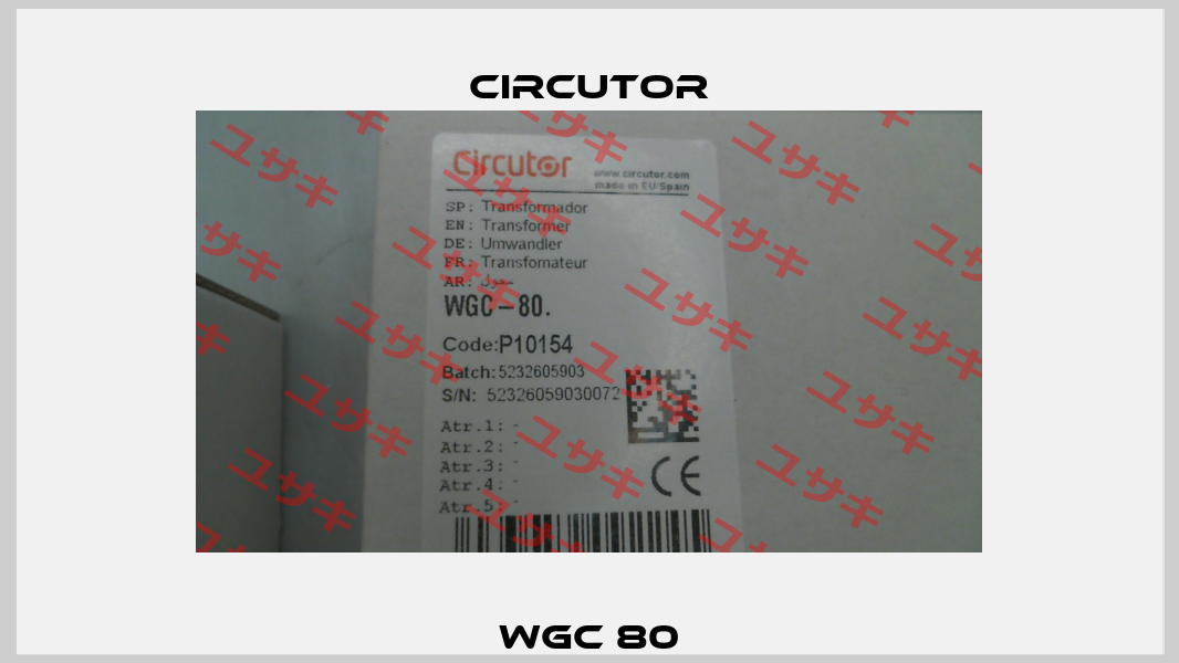 WGC 80 Circutor