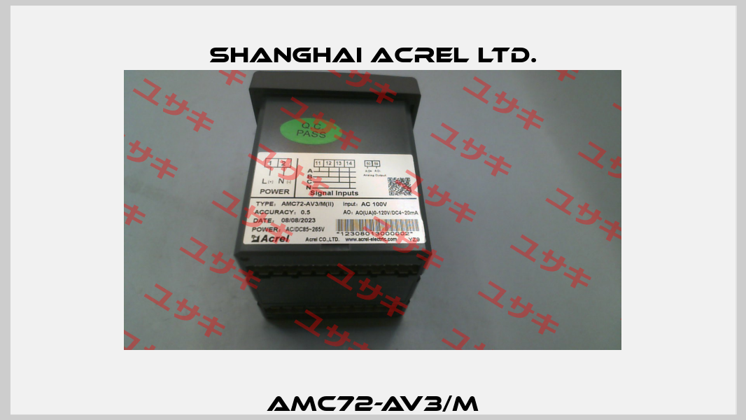 AMC72-AV3/M Shanghai Acrel Ltd.