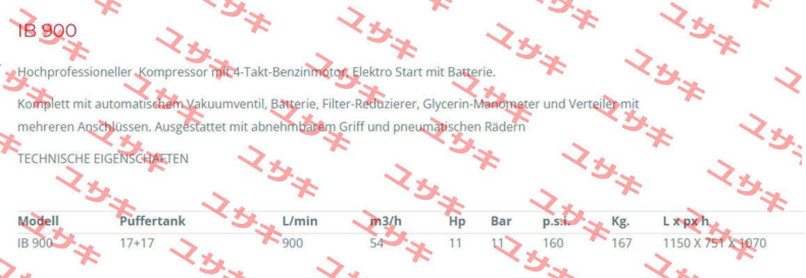 60200058 - IB 900 Ibix